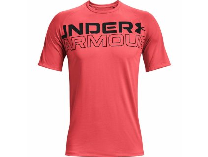 Pánske tričko s krátkym rukávom Under Armour Tech 2.0 Červená (Veľkosť L)