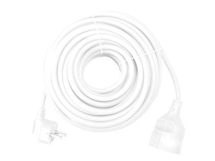 Predlžovací Kábel Schuko Silver Electronics Biela (Rozmer 5 m)