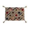 2766740 4 dekoracna obliecka na vankus dkd home decor stvorce strapce viacfarebna 60 x 1 x 40 cm
