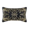 2766524 dekoracny vankus dkd home decor arabsky polyester cierna zlata 50 x 10 x 30 cm