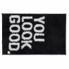 2807479 4 koberec dkd home decor you look good cierna mikrovlakno 50 x 80 x 80 cm