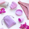Menstruációs csésze kiegészítőkkel Kuppy InnovaGoods Purple (Méret S)