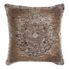 3006302 dekoracny vankus dkd home decor arabsky polyester bavlna cierna bezova 45 x 12 x 45 cm