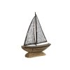 3082054 dekoracia plachetnica home esprit kov drevo z paulovnie biela prirodna starozitny povrch 26 x 34 x 6 cm