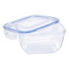 3245347 doza na potraviny polypropylen transparentna modra 1500 ml 17 x 10 x 17 cm