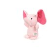 3247507 3 plysova hracka pre psov cuddly toy for dogs gloria hoa ruzova slon polyester guma 20 cm