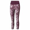 Női rugalmas leggings Puma run 5k 7/8 W Purple (Méret L)