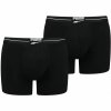 Férfi boxer Puma Gentle Retro Black (2 db) (Méret S)