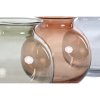 3271900 1 vaza home esprit moderny sklo zelena jantarova modra 17 5 x 17 5 x 18 2 cm 3 kusov