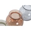 3271900 2 vaza home esprit moderny sklo zelena jantarova modra 17 5 x 17 5 x 18 2 cm 3 kusov