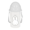 3273022 1 detska flasa cez rameno s vrchnakom a slamkou miffy niebla pvc siva 500 ml 7 3 x 19 5 x 7 3 cm