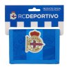3272857 detska penazenka r c deportivo de la coru a modra 12 5 x 9 5 x 1 cm