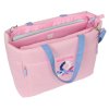 3276364 3 dievcenska taska s priehradkou na notebook benetton pink ruzova 40 x 31 x 17 cm