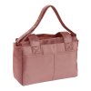 3274867 1 taska na prebalovanie safta marsala zamat ruzova 46 x 26 x 15 cm