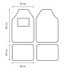 3284020 1 sada rohozi do auta momo momlcm4itbk univerzalny 4 ks