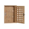 3285193 1 skrinka na kluce home esprit prirodna bambus kov 19 x 27 x 6 cm