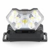 3303943 2 led celovka edm 5 w 8 w 400 lm cierna