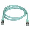 3315790 sietovy kabel startech 6aspat1maq utp kategoria cat6a tyrkysova modra 1 m