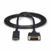 3315385 video kabel prepojovaci displayport na dvi male male startech dp2dvi2mm6 cierna zlata 1 83 m