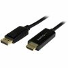 3316363 kabel displayport na hdmi startech dp2hdmm2mb 2 m cierna