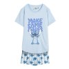 Detské dievčenské letné pyžamo Stitch Modrá (Veľkosť 10 rokov)