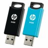 USB flash disk HP 212 USB 2.0 Modrý/Čierny (2 ks) (Kapacita 32 GB)