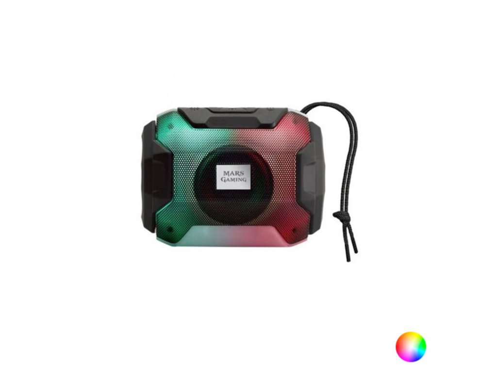 Reproduktor s Bluetooth Mars Gaming MSBAX RGB 10 W (Farba Čierna)
