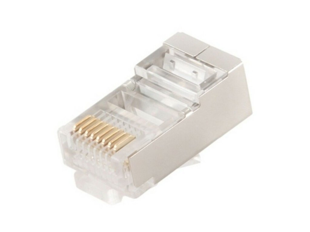 Konektor RJ45 Kategória 6 FTP GEMBIRD PLUG5SP (Množstvo 100 dávok)