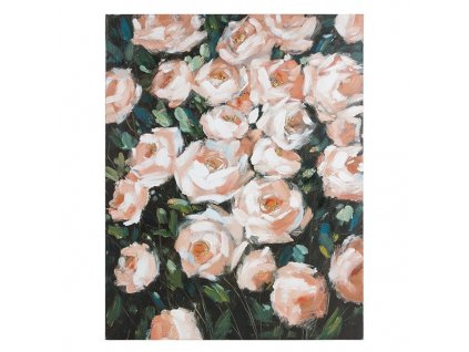 Olejomaľba Roses Drevo (80 X 4 x 100 cm)