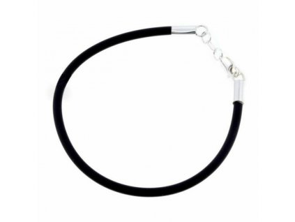 Dámsky náramok Cristian Lay 54778180 Čierna Mincovné striebro Striebristý (18 cm)