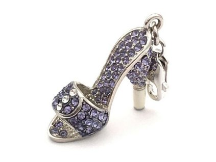 Dámsky prívesok Glamour GS1-19 (4 cm) Purpurová (4 cm)