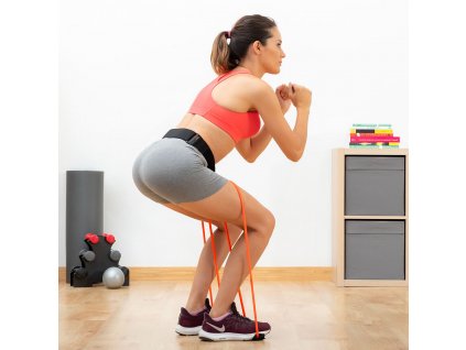 Opasok s odolnými elastickými pásmi na zadok a príručka na cvičenie Bootrainer InnovaGoods