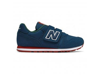 Detské športové topánky New Balance KV373 PDY Námornícka modrá