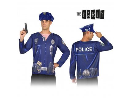 Tričko pre dospelých 7598 Policajt