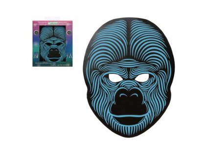 Maska LED Gorila