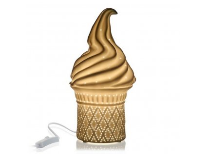 Stolná lampa Versa Ice Cream 25W Porcelán (13,7 x 27 x 13,7 cm)