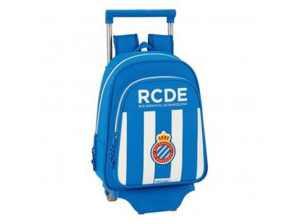 Školská taška na kolieskach 705 RCD Espanyol (27 x 10 x 67 cm)