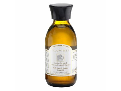 Telový olej Prevencia proti striám Alqvimia (150 ml)