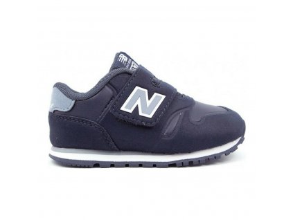 Športové topánky pre bábätká New Balance KA373S1I Námornícka modrá