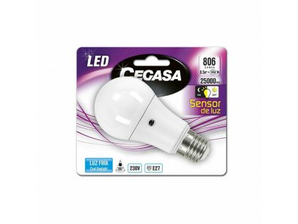 LED žiarovka so senzorom Cegasa 8,5 W 5000 K