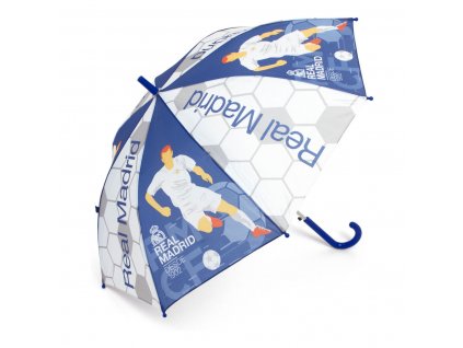 Automatický dáždnik Real Madrid C.F. Modrá Biela (Ø 84 cm)