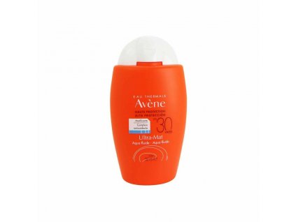 Krém na opaľovanie na tvár Avene Ultra-Matt Aqua-Fluide SPF 30 (50 ml)
