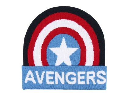 Jesenná čiapka pre deti The Avengers Modrá