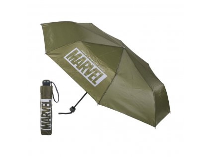Detský skladací dáždnik Marvel Zelená (Ø 97 cm)
