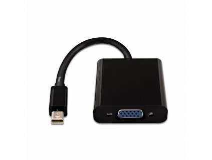 Redukcia Mini DisplayPort (M) na VGA (F) V7 CBL-MV1BLK-5E Čierna