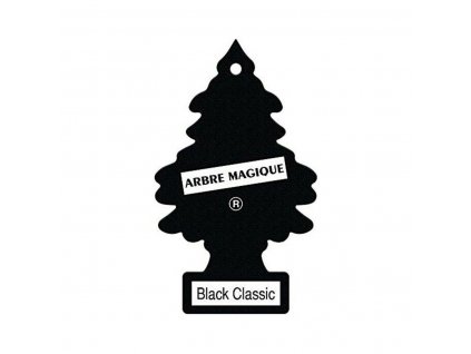 Osviežovač vzduchu do auta Arbre Magique Black Classic Borovica