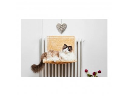 Závesný pelech na radiátor pre mačky Gloria Fiji Béžová (45 x 26 x 31 cm)