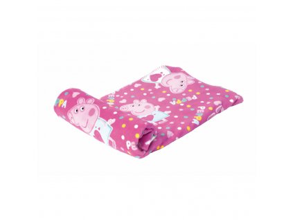 Detská deka Peppa Pig Cosy Corner Polyester Jemná Ružová (95 x 150 cm)