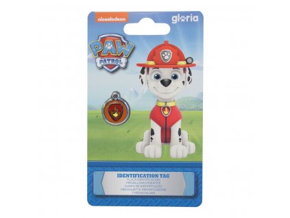 Prívesok na obojok The Paw Patrol Marshall Veľkosť S