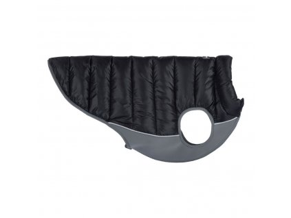 Kabát pre psa TicWatch Puffer Čierna/ Sivá 50 cm